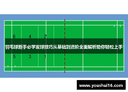 羽毛球新手必学发球技巧从基础到进阶全面解析助你轻松上手